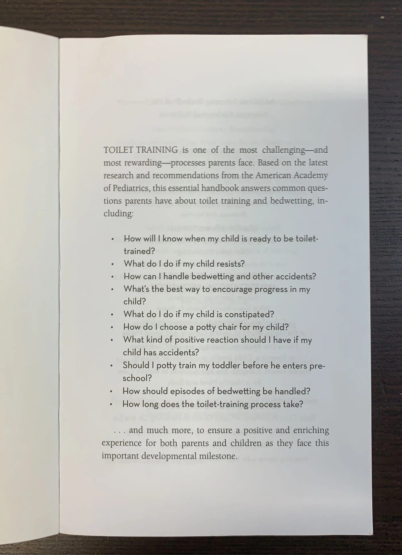 American Academy Of Pediatrics Guide To Potty Training 5 American Academy Of Pediatrics Guide To Potty Training - Image 3