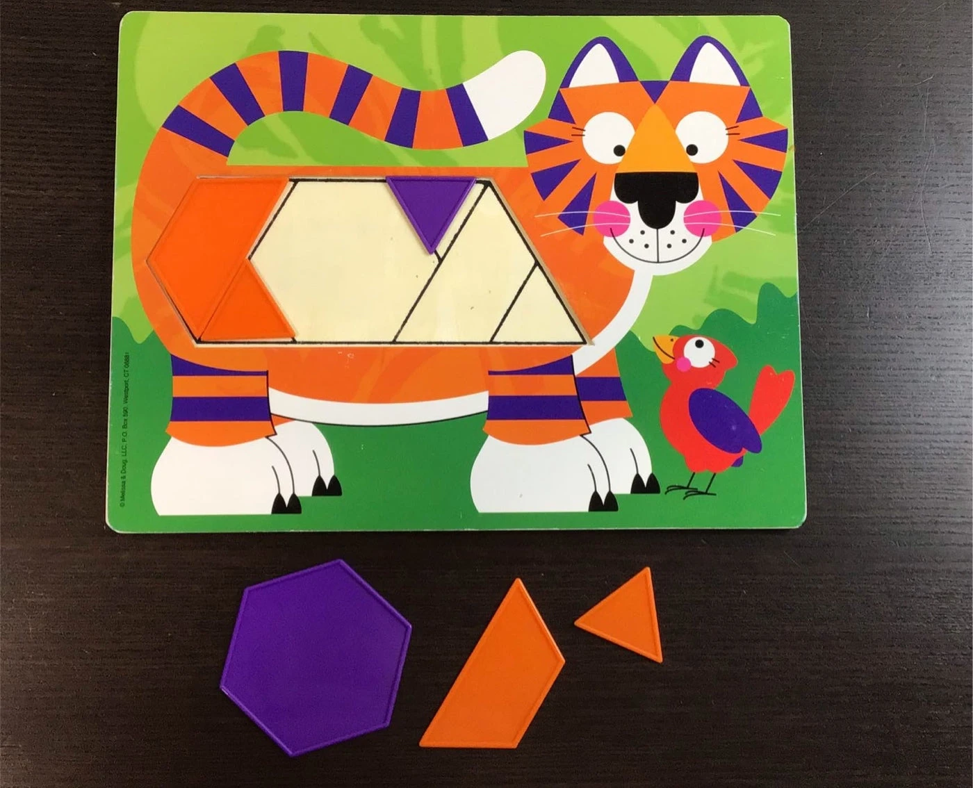 Melissa & Doug Animal Pattern Blocks 8 Melissa & Doug Animal Pattern Blocks - Image 6