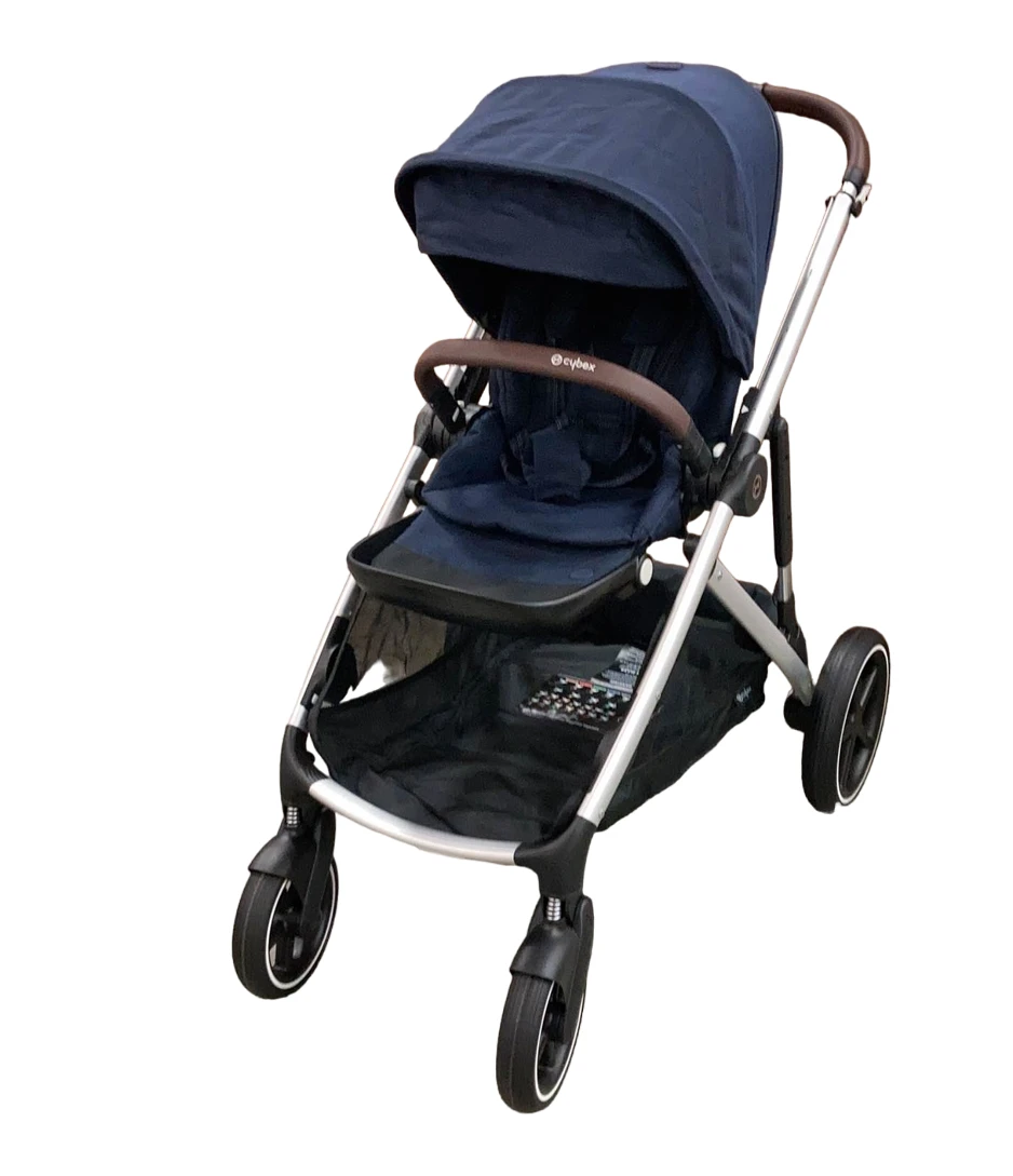 Cybex Gazelle S Modular Stroller, 2022, Silver Frame, Ocean Blue 3 Cybex Gazelle S Modular Stroller, 2022, Silver Frame, Ocean Blue