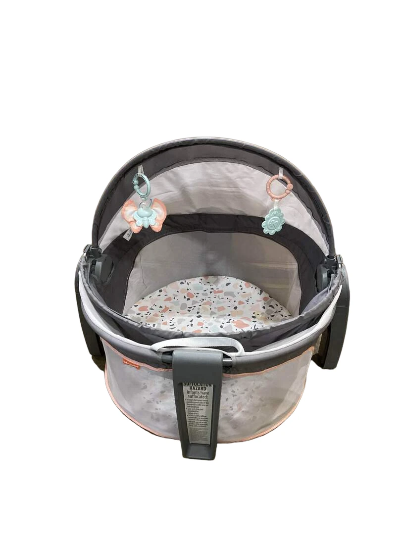 Fisher Price On-the-Go Baby Dome, Pink Pacific Pebble 4 Fisher Price On-the-Go Baby Dome, Pink Pacific Pebble - Image 2