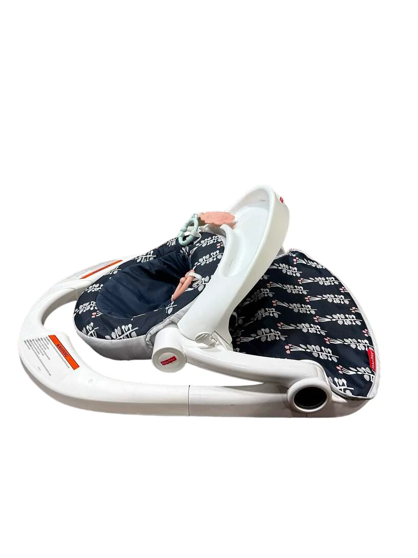 Fisher Price Sit-Me-Up Floor Seat, Navy Garden 9 Fisher Price Sit-Me-Up Floor Seat, Navy Garden - Image 7
