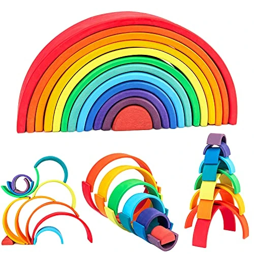 Rainbow Stacker, Large 6 Rainbow Stacker, Large - Image 4
