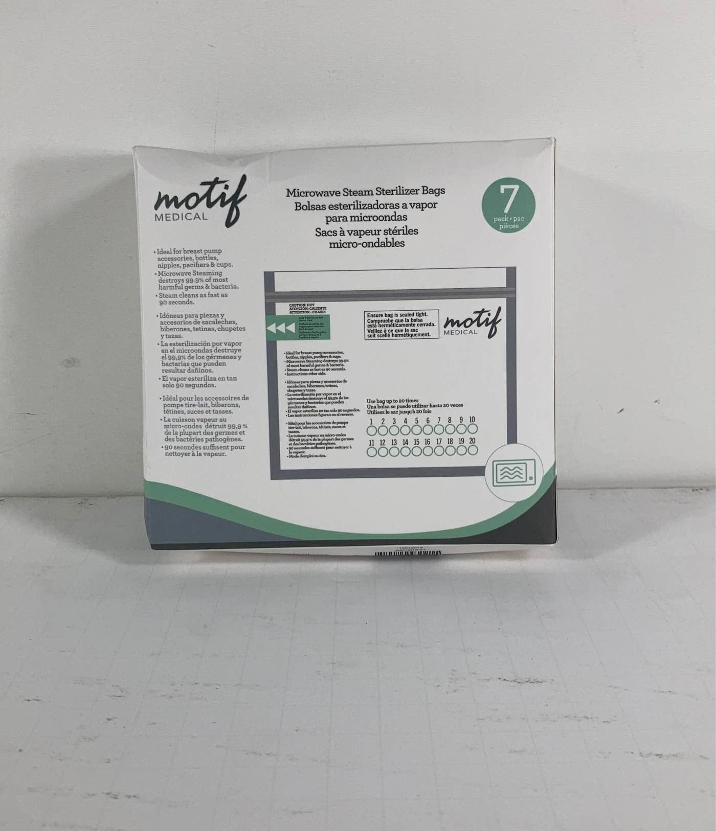 Motif Medical Steam Sterilizer Bags 3 Motif Medical Steam Sterilizer Bags