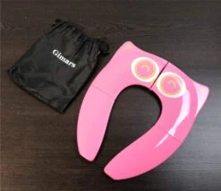 Gimars Foldable Potty Seat, Pink Owl