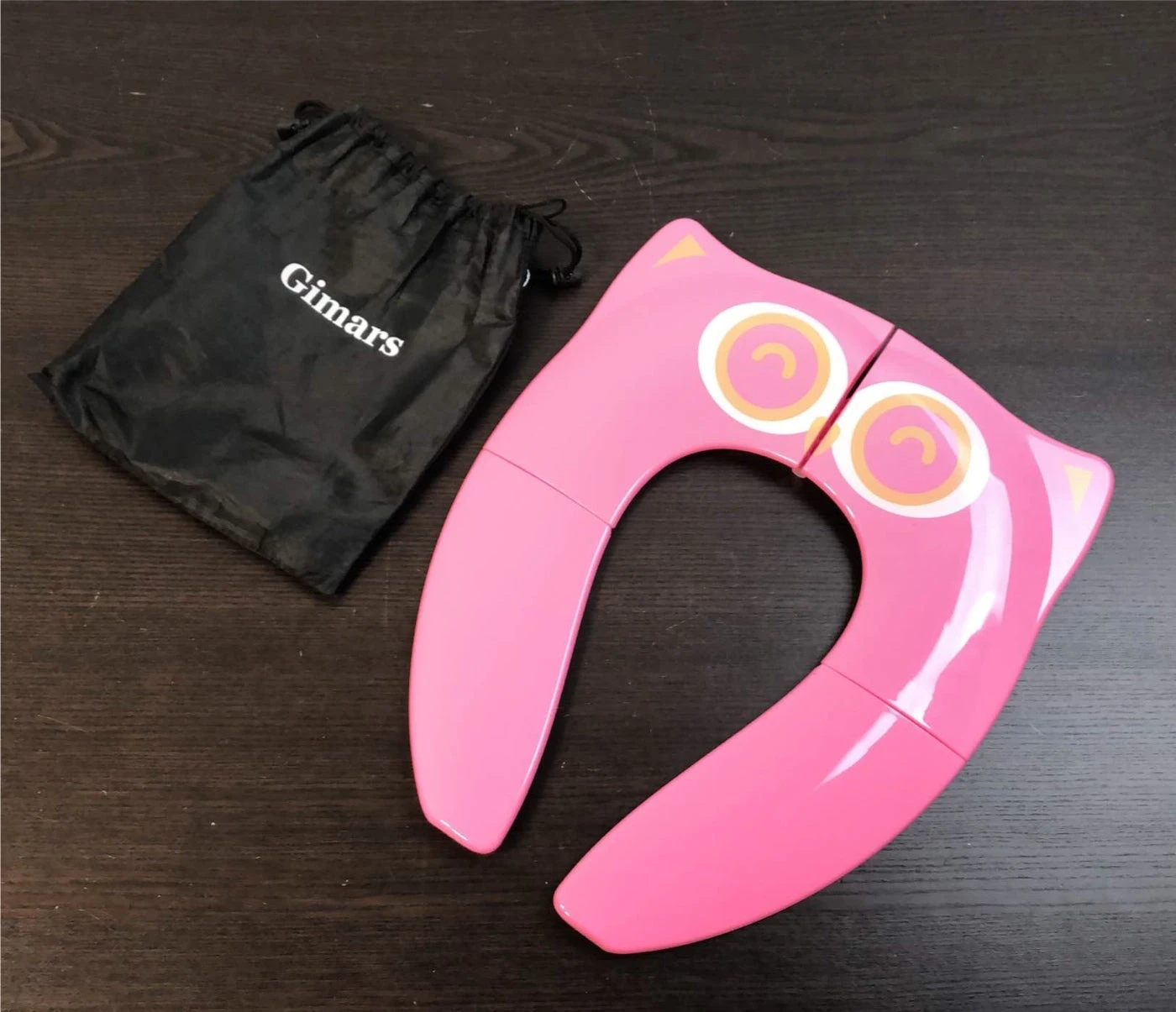 Gimars Foldable Potty Seat, Pink Owl 3 Gimars Foldable Potty Seat, Pink Owl