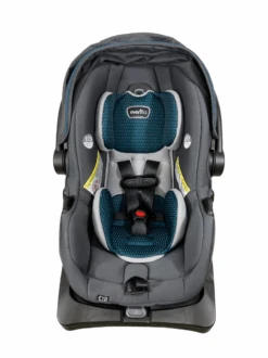 Evenflo LiteMax DLX Infant Car Seat With SafeZone Load Leg Base, Sawyer, 2023 -Kindly Baby Shop 578ef22b f3c6 4103 9149 4487fd7d67a3