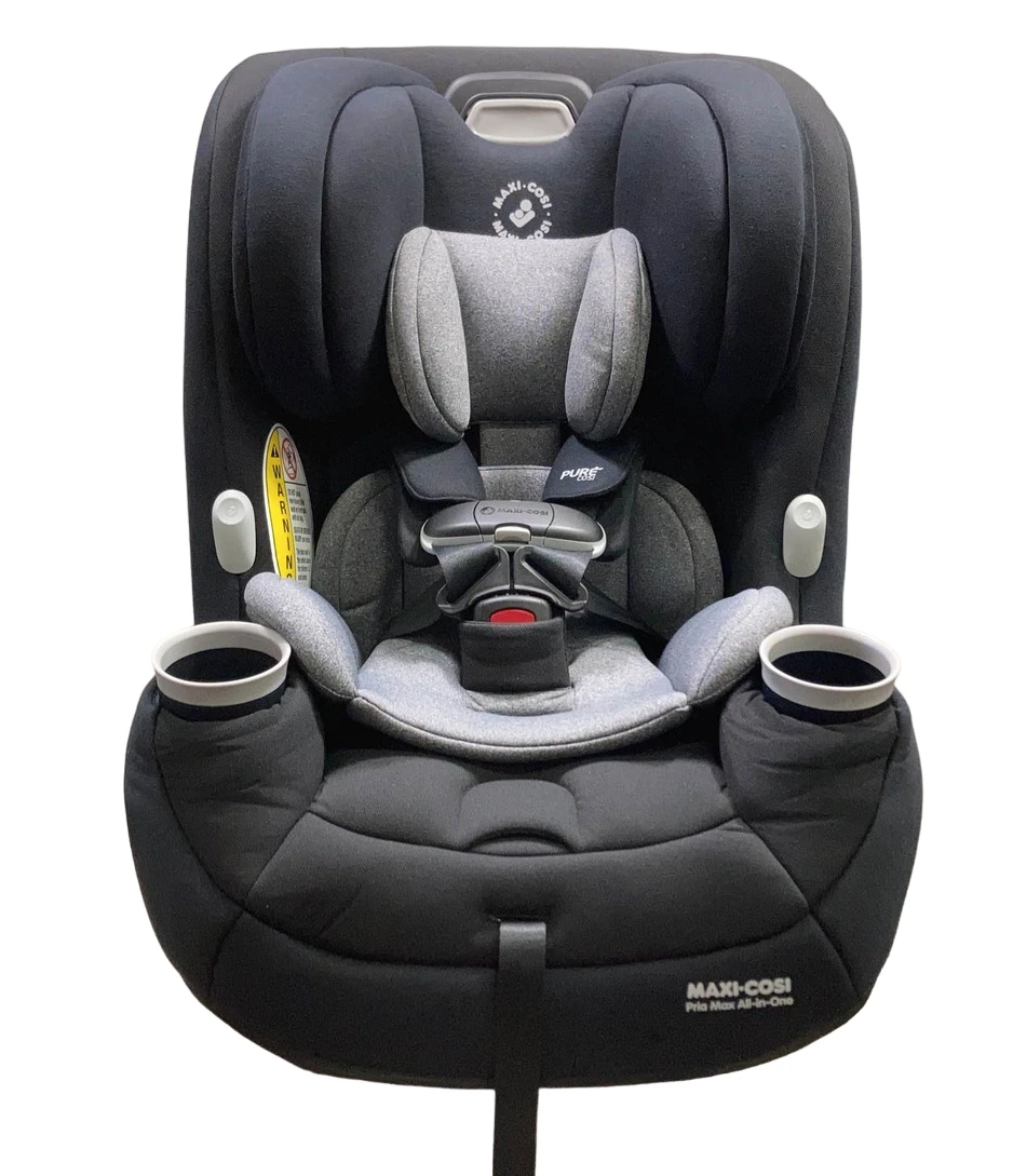 Maxi-Cosi Pria Max All-in-One Convertible Car Seat, Essential Black, 2024 6 Maxi-Cosi Pria Max All-in-One Convertible Car Seat, Essential Black, 2024 - Image 4