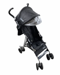 Jeep North Star Stroller, 2021, Black With Neutral Grey