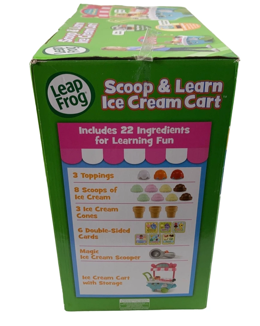 Leap Frog Scoop And Learn Ice Cream Cart 7 Leap Frog Scoop And Learn Ice Cream Cart - Image 5