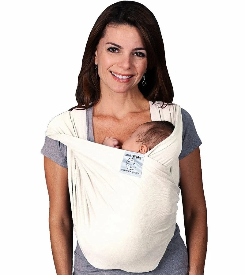 Baby K'tan Baby Carrier, Medium, Natural 6 Baby K'tan Baby Carrier, Medium, Natural - Image 4