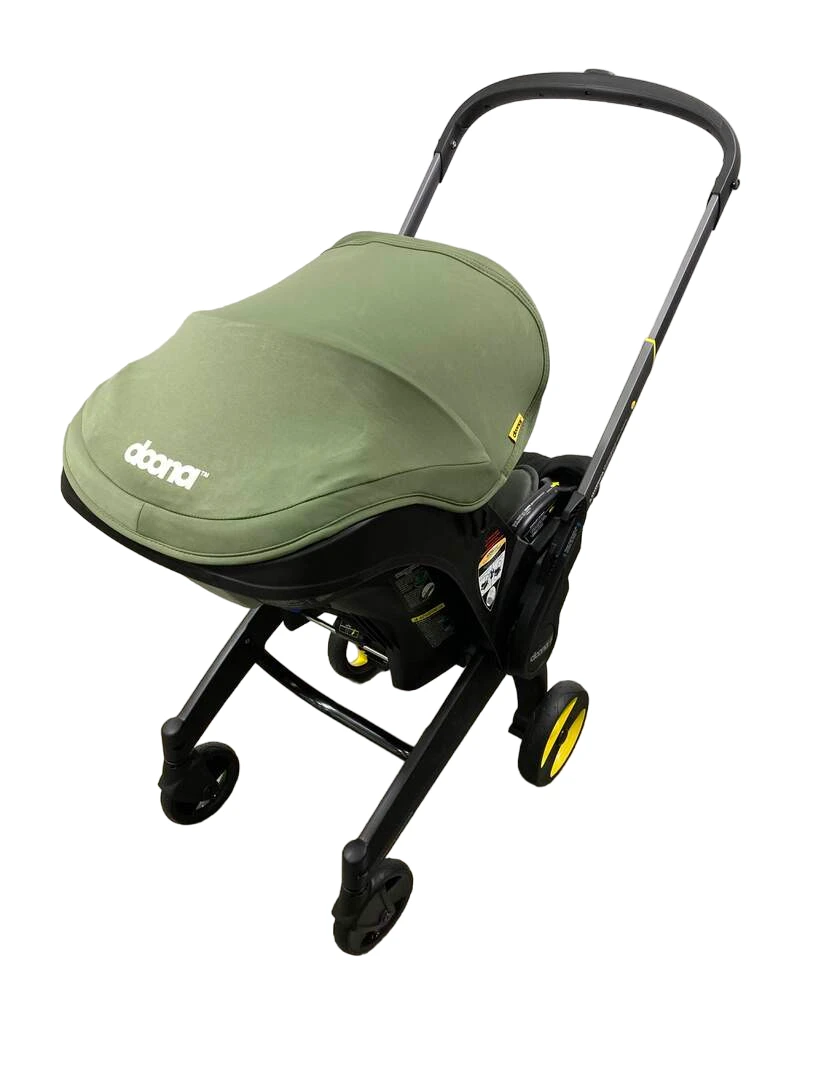 Doona Infant Car Seat & Stroller Combo, 2023, Desert Green 3 Doona Infant Car Seat & Stroller Combo, 2023, Desert Green