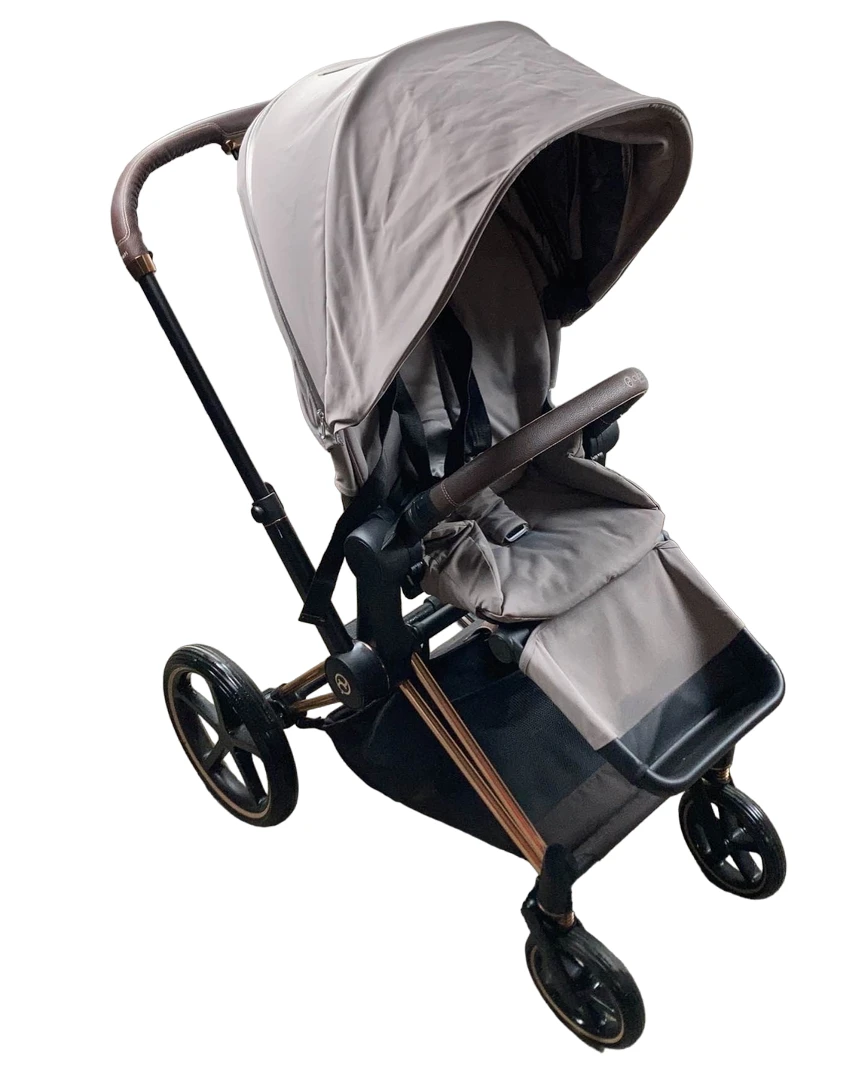 Cybex PRIAM Stroller, Rosegold, Manhattan Grey, 2019 3 Cybex PRIAM Stroller, Rosegold, Manhattan Grey, 2019