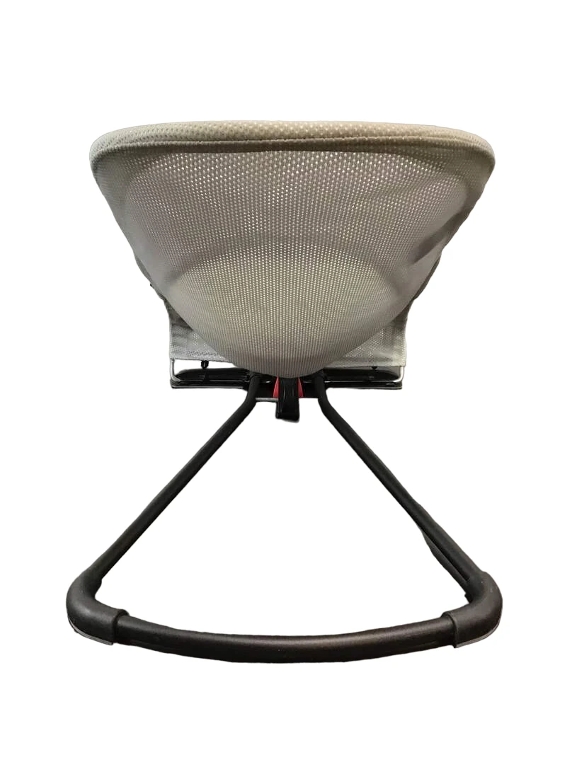 BabyBjorn Bouncer Balance With Toy Bar, Silver White Mesh, Black Frame 9 BabyBjorn Bouncer Balance With Toy Bar, Silver White Mesh, Black Frame - Image 7