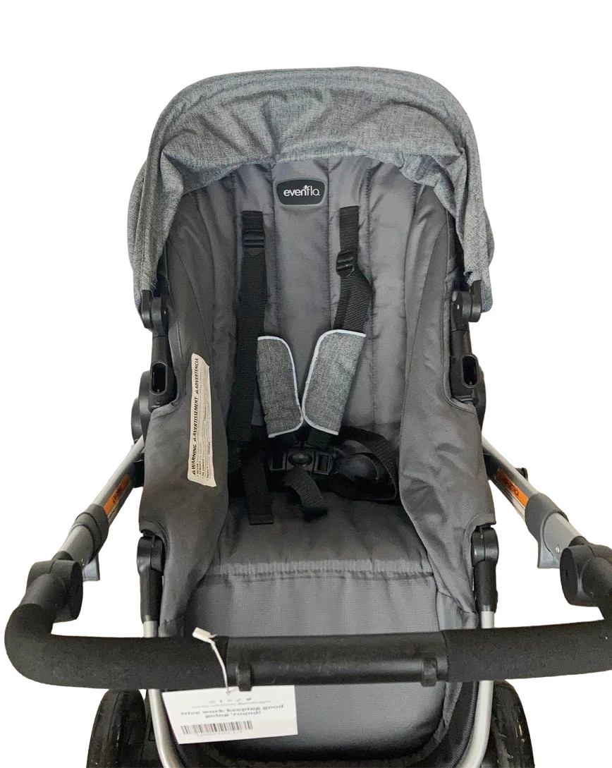 Evenflo Pivot Xpand Modular Stroller, 2020, Grey 9 Evenflo Pivot Xpand Modular Stroller, 2020, Grey - Image 7