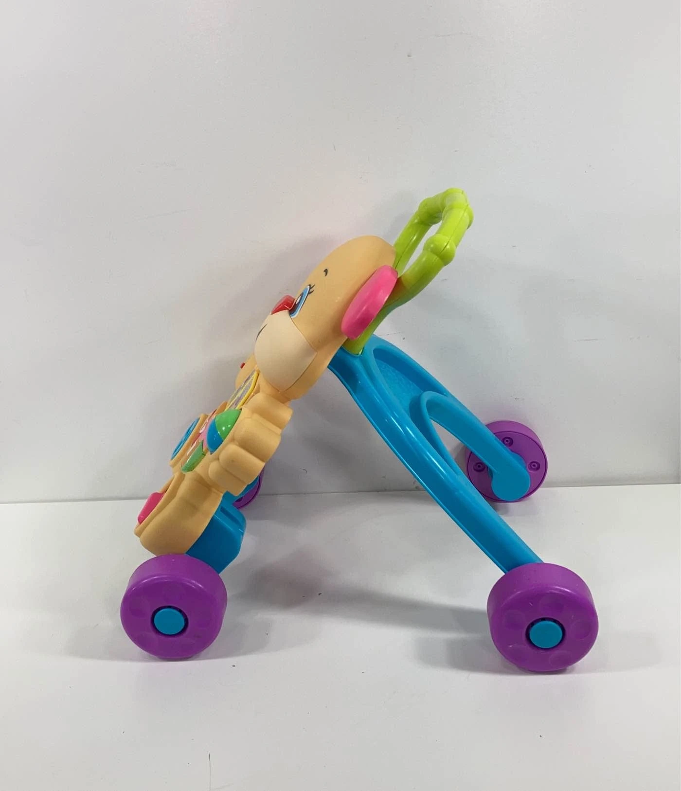 Fisher Price Laugh & Learn Smart Stages Learn With Puppy Walker, - Pink & Purple 5 Fisher Price Laugh & Learn Smart Stages Learn With Puppy Walker, - Pink & Purple - Image 3