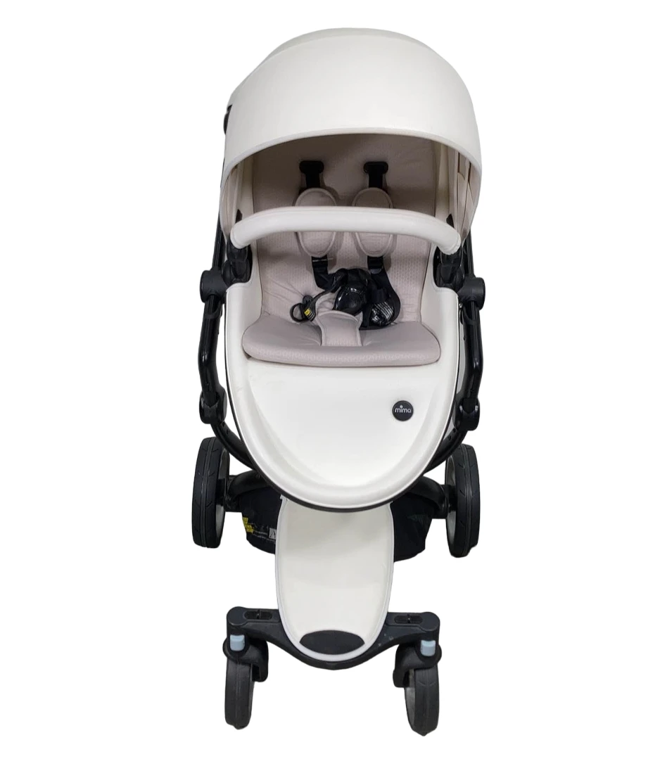 Mima Xari Stroller, 2018, Black, Snow White, Sand Beige 6 Mima Xari Stroller, 2018, Black, Snow White, Sand Beige - Image 4