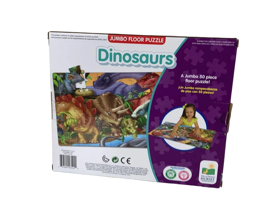 The Learning Journey Floor Puzzle, Dinosaur 5 The Learning Journey Floor Puzzle, Dinosaur - Image 3