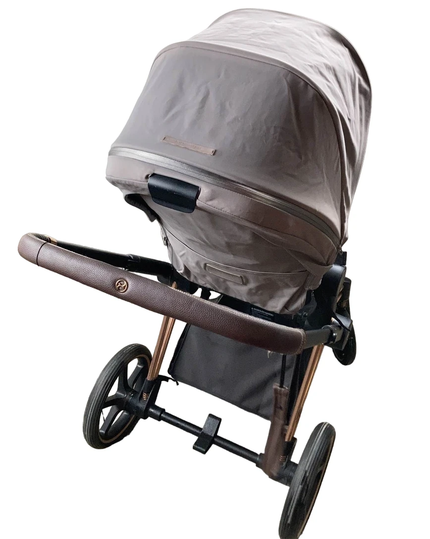Cybex PRIAM Stroller, Rosegold, Manhattan Grey, 2019 5 Cybex PRIAM Stroller, Rosegold, Manhattan Grey, 2019 - Image 3