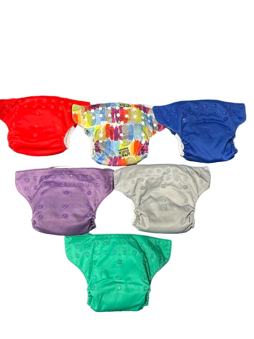 BumGenius Freetime All-In-One Cloth Diapers, 6 Pk 3 BumGenius Freetime All-In-One Cloth Diapers, 6 Pk