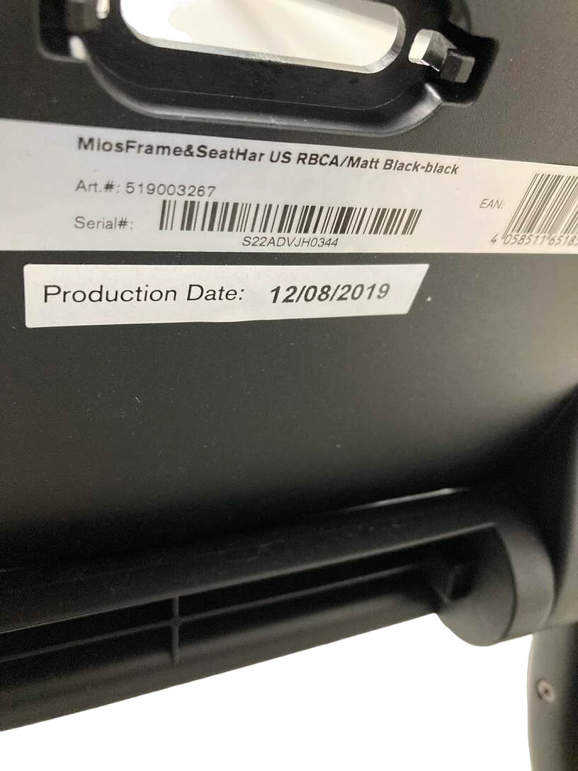 Cybex Mios2 Stroller Frame, 2019, Matte Black With Black 9 Cybex Mios2 Stroller Frame, 2019, Matte Black With Black - Image 7