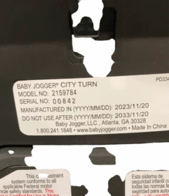 Baby Jogger City Turn Car Seat, 2023, Onyx Black 13 Baby Jogger City Turn Car Seat, 2023, Onyx Black -Kindly Baby Shop 70a10757 690e 49be 8db2 d172b4dfc153