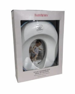 BabyBjorn Toilet Training Seat, White/Turquoise