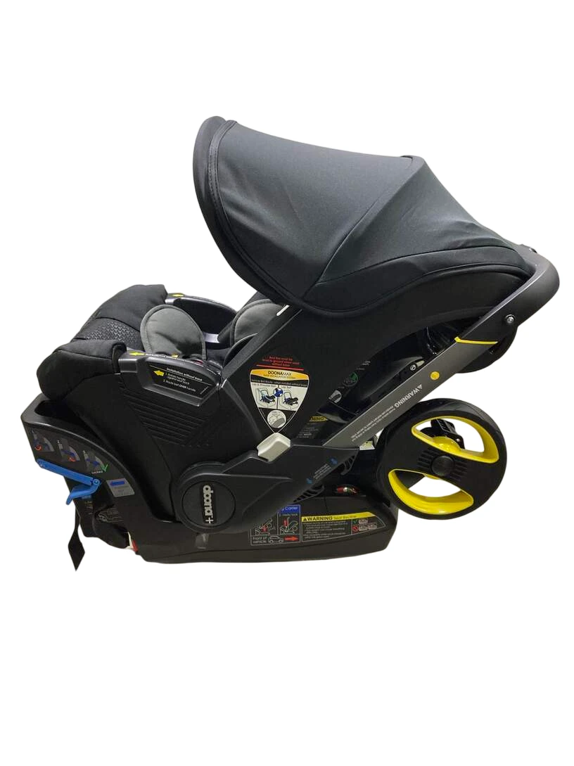Doona Infant Car Seat & Stroller Combo, Nitro Black, 2023 9 Doona Infant Car Seat & Stroller Combo, Nitro Black, 2023 - Image 7