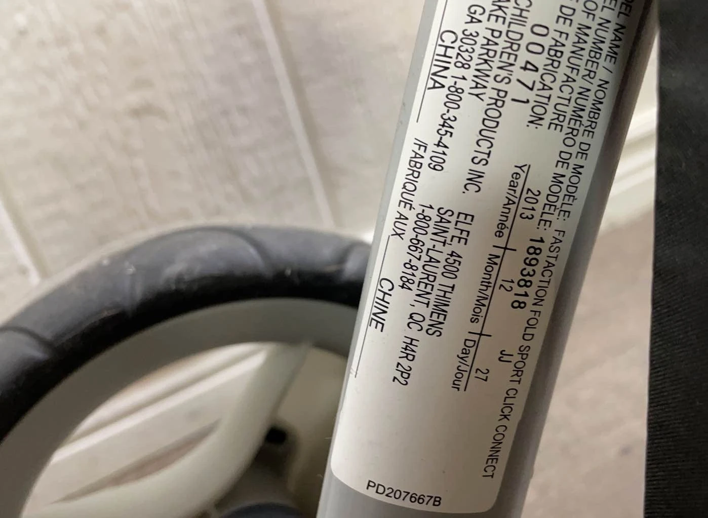 Graco FastAction Fold Sport Click Connect Travel System, (Stroller Only) 12 Graco FastAction Fold Sport Click Connect Travel System, (Stroller Only) - Image 10