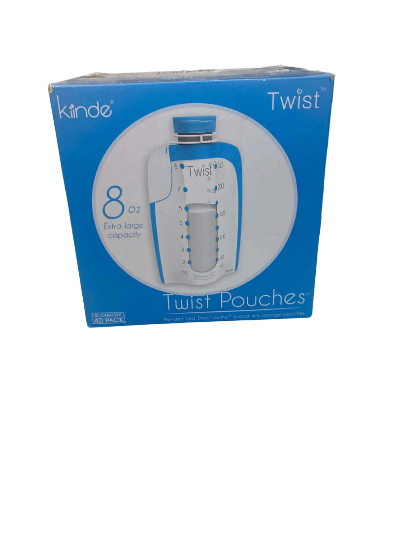 Kiinde Twist Pouches, 8oz, 40 Pack 4 Kiinde Twist Pouches, 8oz, 40 Pack - Image 2