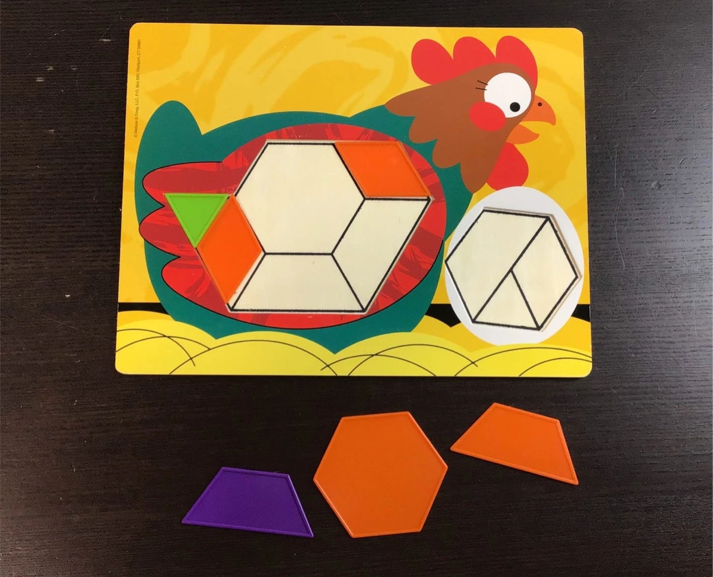 Melissa & Doug Animal Pattern Blocks 12 Melissa & Doug Animal Pattern Blocks - Image 10