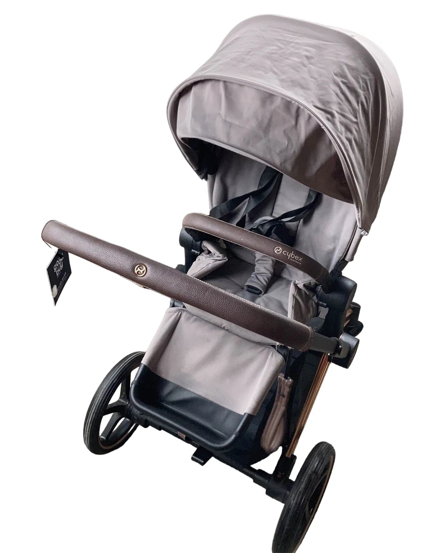 Cybex PRIAM Stroller, Rosegold, Manhattan Grey, 2019 10 Cybex PRIAM Stroller, Rosegold, Manhattan Grey, 2019 - Image 8