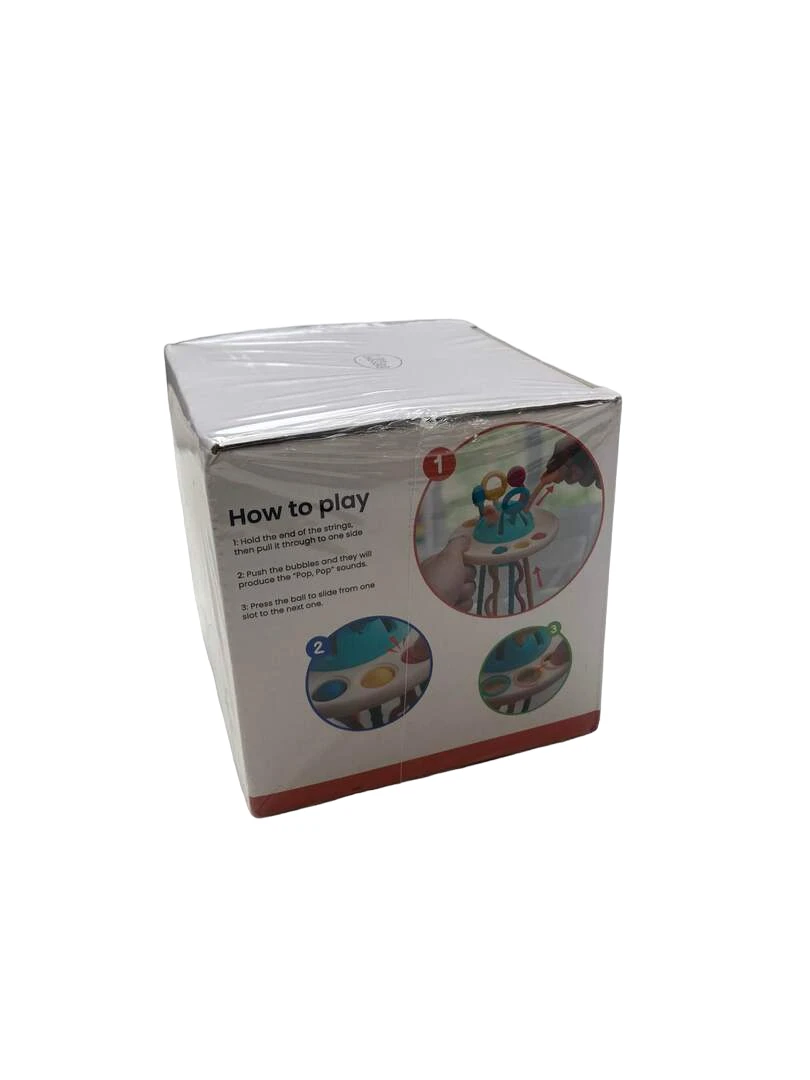 Likee Silicone Sensory Pull Toy 3 Likee Silicone Sensory Pull Toy