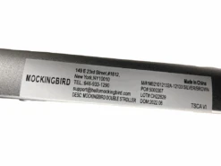 Mockingbird Double Stroller, 2022, Black, Windowpane Frame, Silver With Penny Leather 15 Mockingbird Double Stroller, 2022, Black, Windowpane Frame, Silver With Penny Leather -Kindly Baby Shop 881fd364 3639 452f 9a33 70c5e9ad2b94