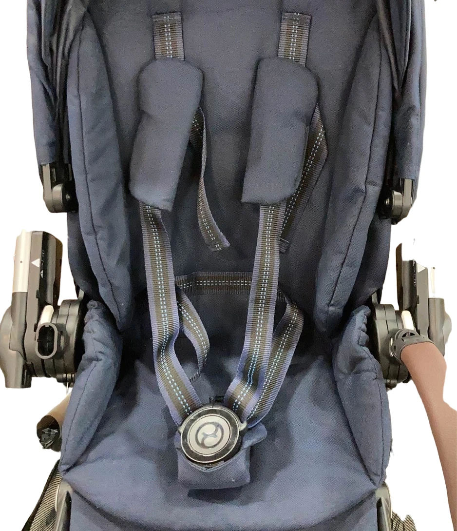 Cybex Gazelle S Modular Stroller, 2022, Silver Frame, Ocean Blue 8 Cybex Gazelle S Modular Stroller, 2022, Silver Frame, Ocean Blue - Image 6