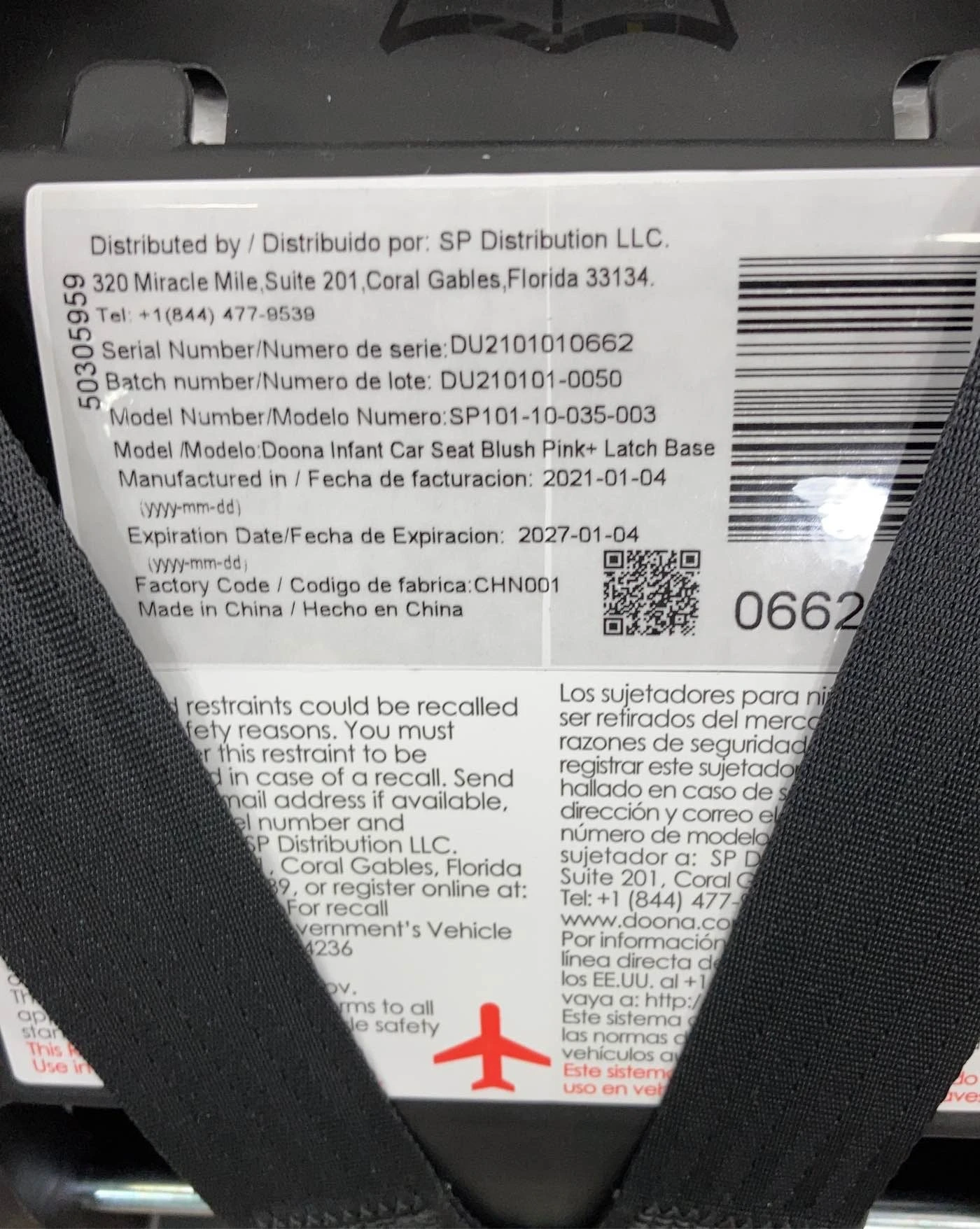 Doona Infant Car Seat & Stroller Combo, Blush Pink, 2021 13 Doona Infant Car Seat & Stroller Combo, Blush Pink, 2021 - Image 11