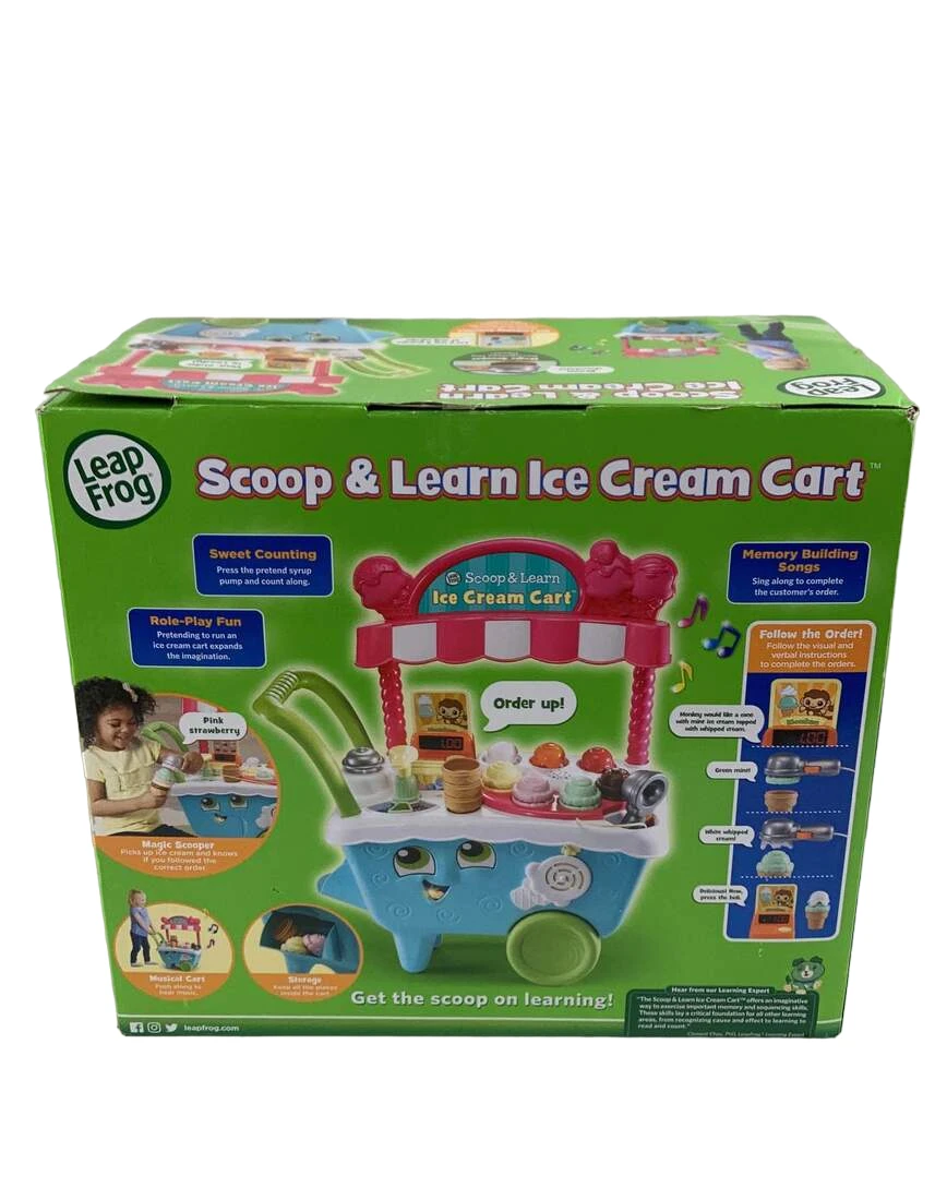 Leap Frog Scoop And Learn Ice Cream Cart 4 Leap Frog Scoop And Learn Ice Cream Cart - Image 2