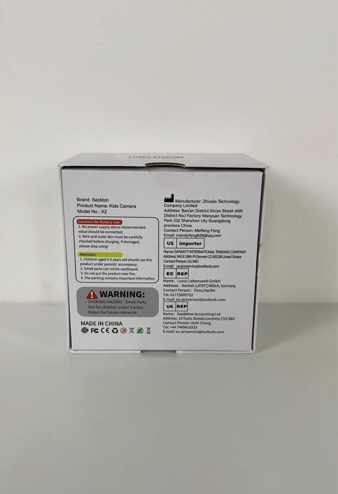 Seckton Children’s Digital Camera X2 5 Seckton Children’s Digital Camera X2 - Image 3