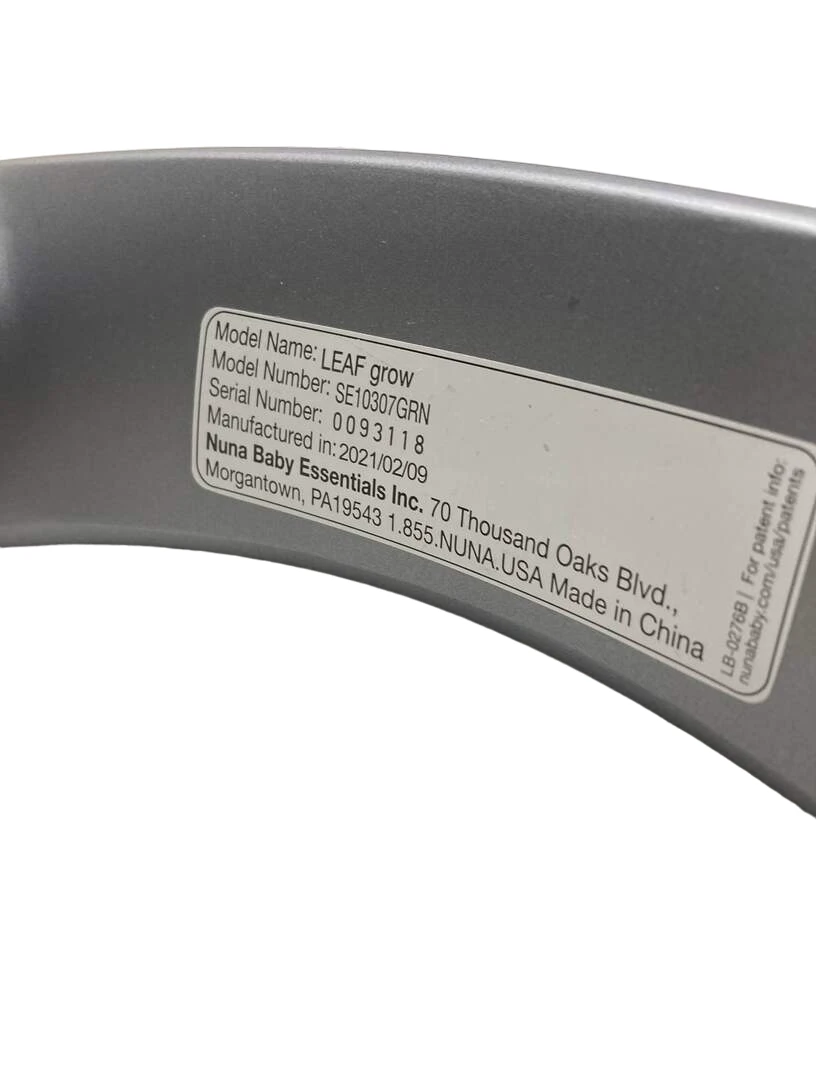 Nuna LEAF Grow Seat, Granite 9 Nuna LEAF Grow Seat, Granite - Image 7