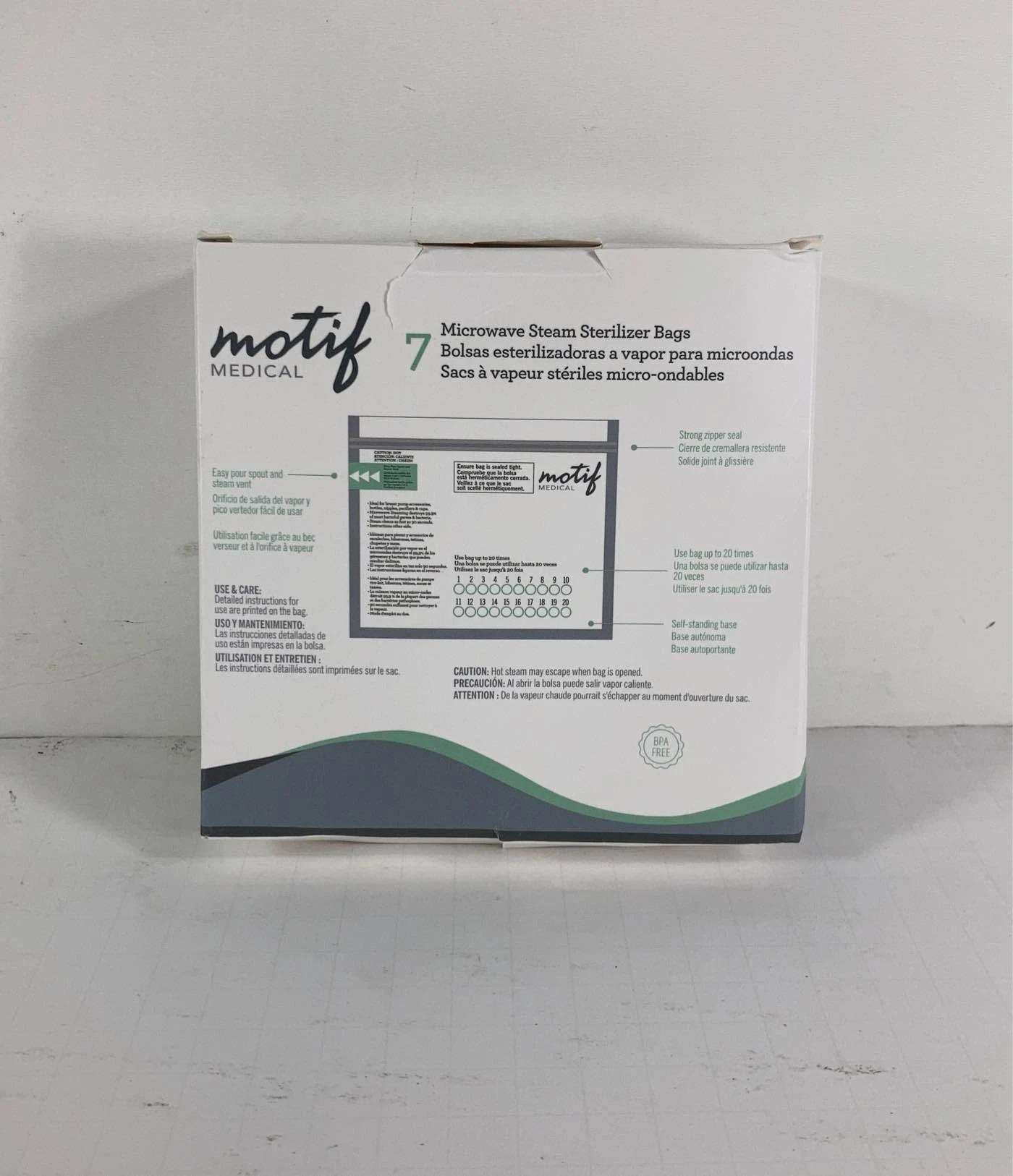 Motif Medical Steam Sterilizer Bags 4 Motif Medical Steam Sterilizer Bags - Image 2