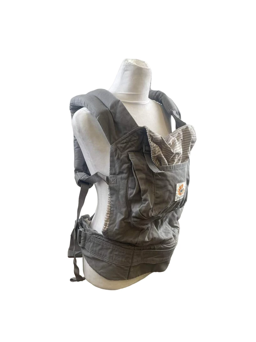 Ergobaby Original Organic Baby Carrier, Misty Grey 4 Ergobaby Original Organic Baby Carrier, Misty Grey - Image 2