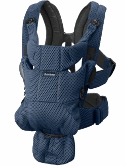 BabyBjorn Baby Carrier Free, Navy Blue 3D Mesh