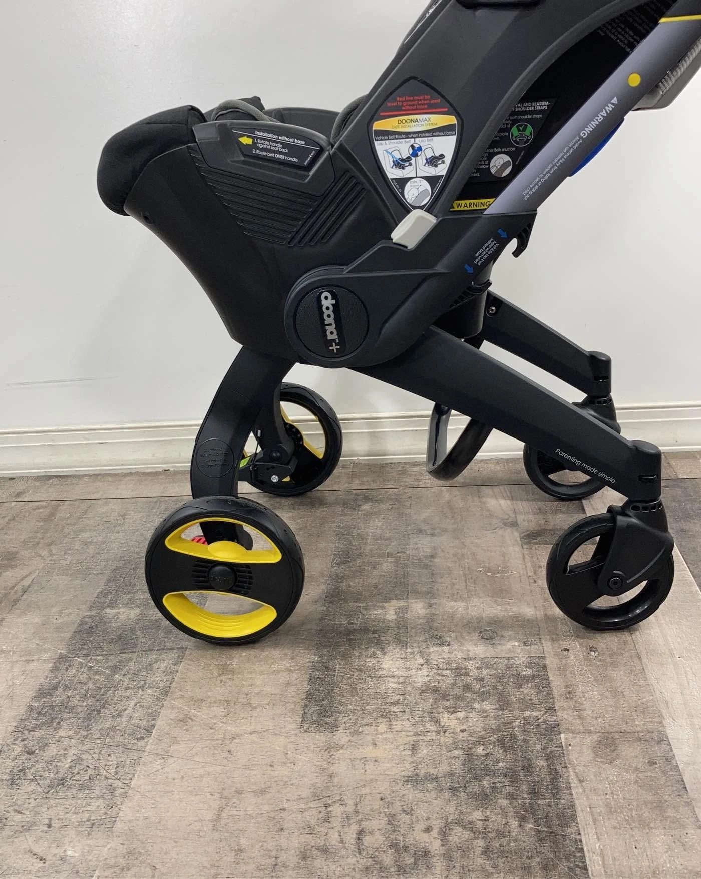 Doona Infant Car Seat & Stroller Combo, Blush Pink, 2021 12 Doona Infant Car Seat & Stroller Combo, Blush Pink, 2021 - Image 10