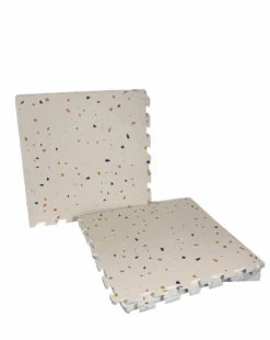 3 Sprouts Foam Play Mat, Terrazzo Pink