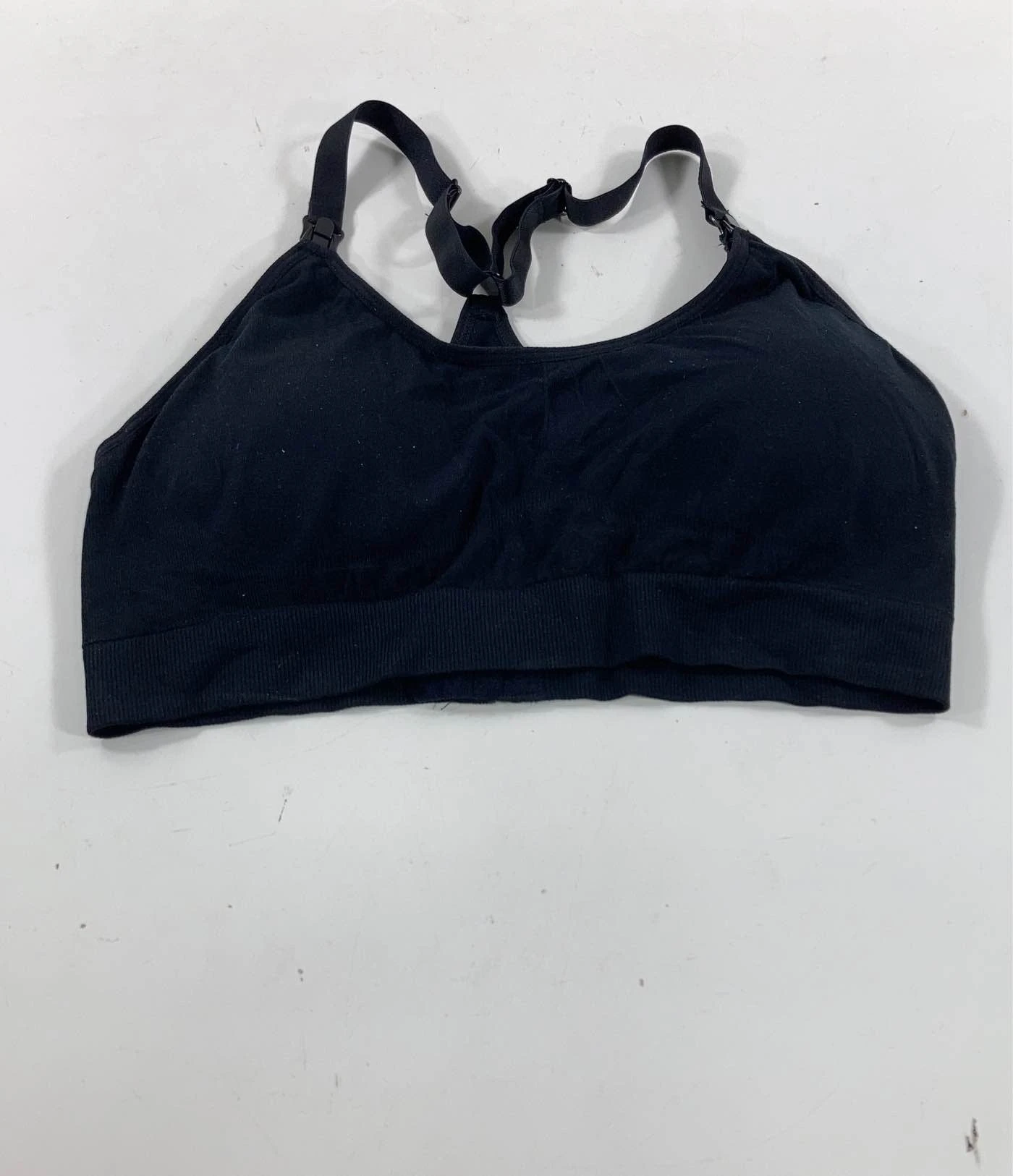 Bamboobies Yoga Nursing Bra, Medium Black 4 Bamboobies Yoga Nursing Bra, Medium Black - Image 2