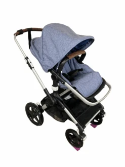 Bugaboo Fox 3 Stroller, Aluminum, Stormy Blue