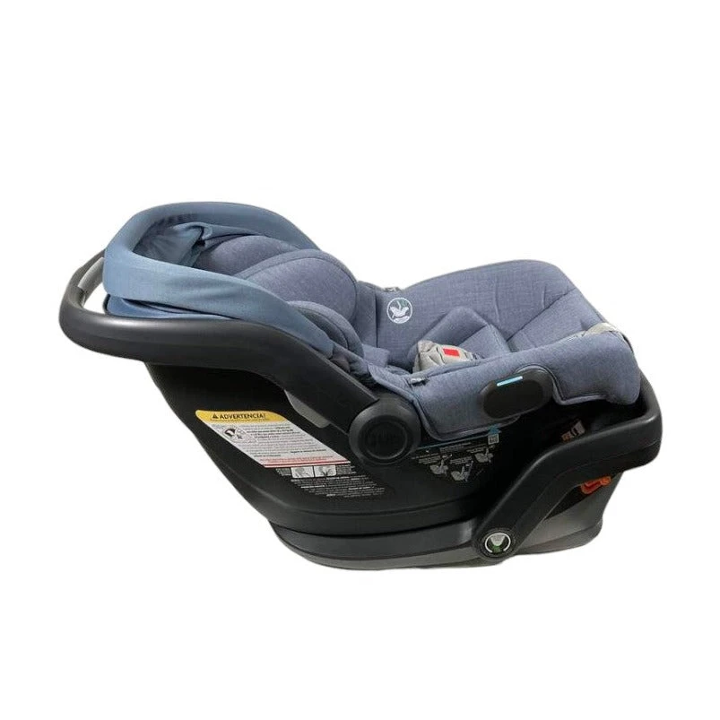 UPPAbaby MESA V2 Infant Car Seat, Gregory (Blue Melange Merino Wool), 2023 4 UPPAbaby MESA V2 Infant Car Seat, Gregory (Blue Melange Merino Wool), 2023 - Image 2