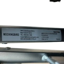 Mockingbird Single Stroller, Silver With Penny Leather, 2023, Sea, Windowpane 27 Mockingbird Single Stroller, Silver With Penny Leather, 2023, Sea, Windowpane -Kindly Baby Shop IMG 4754 Photoroom