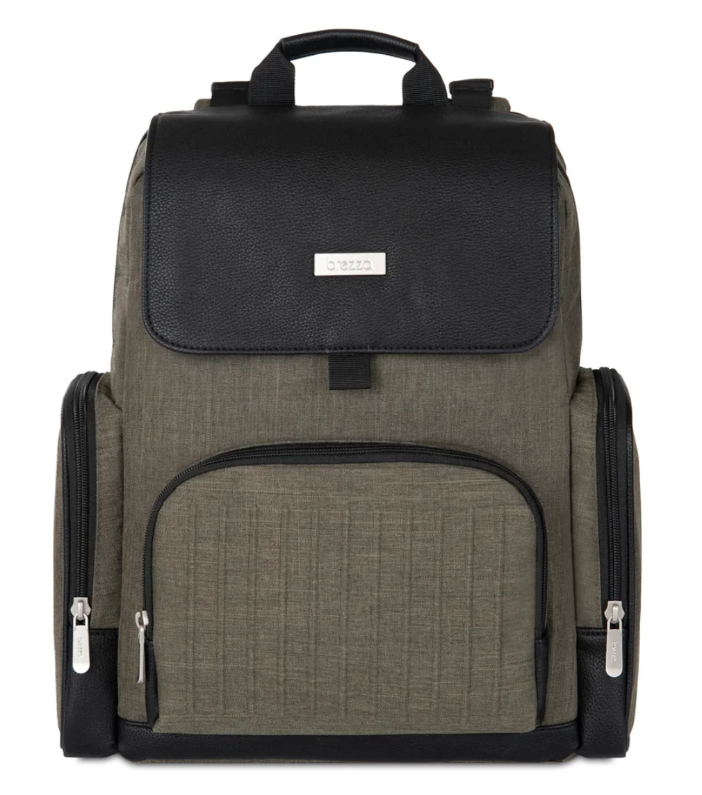 Baby Brezza Dante Changing Station Diaper Backpack, Olive 8 Baby Brezza Dante Changing Station Diaper Backpack, Olive - Image 6