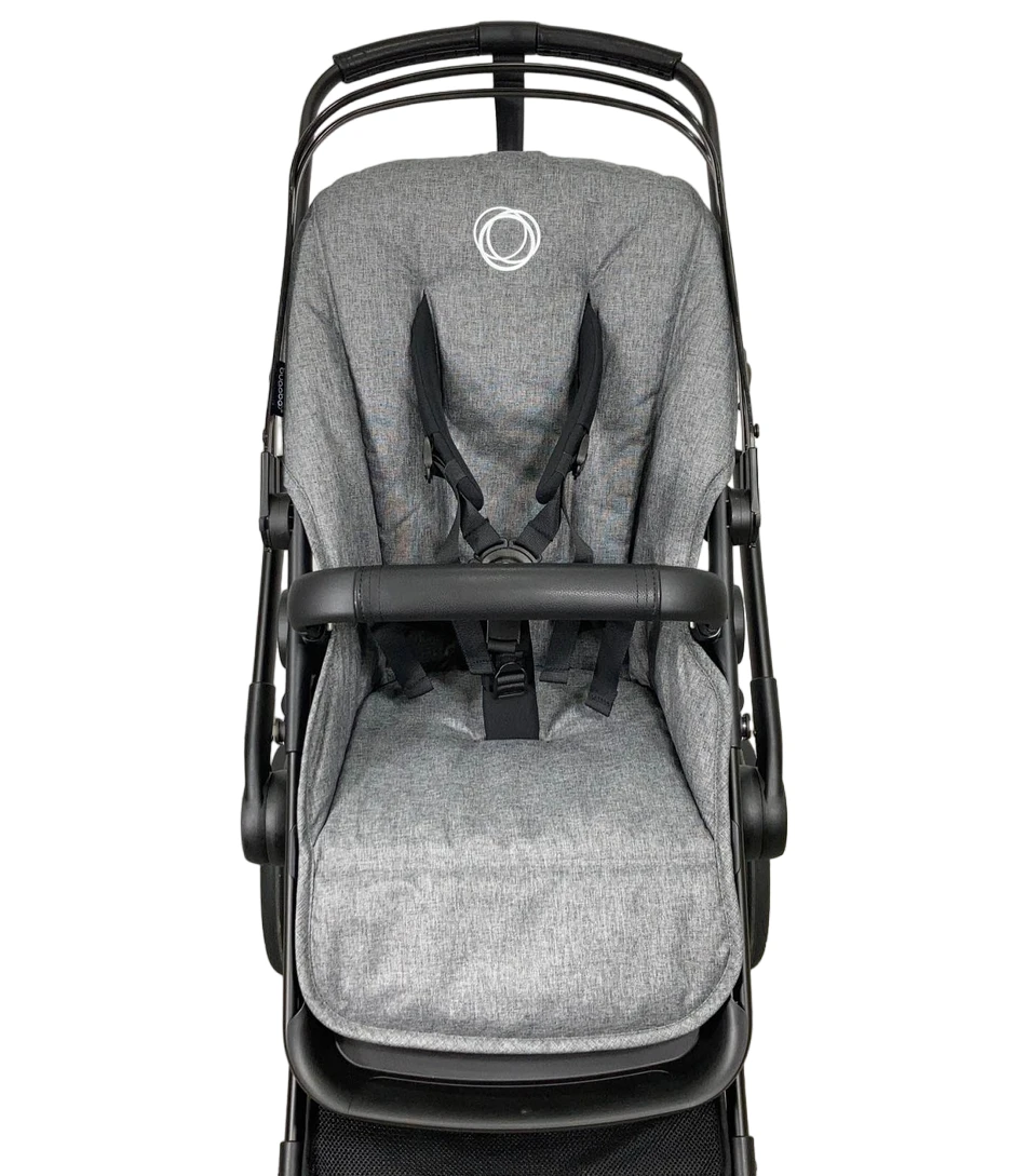 Bugaboo Fox 3 Stroller, 2021, Black, Grey Melange 7 Bugaboo Fox 3 Stroller, 2021, Black, Grey Melange - Image 5