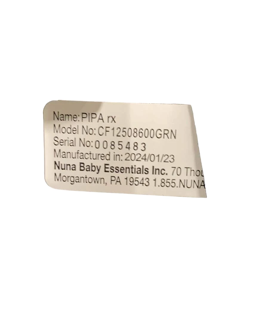 Nuna PIPA Rx Infant Car Seat, Granite , 2024 9 Nuna PIPA Rx Infant Car Seat, Granite , 2024 - Image 7